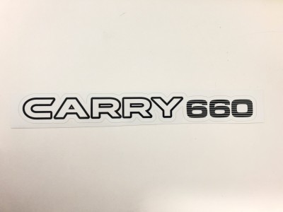 Sticker Carry 660 - white