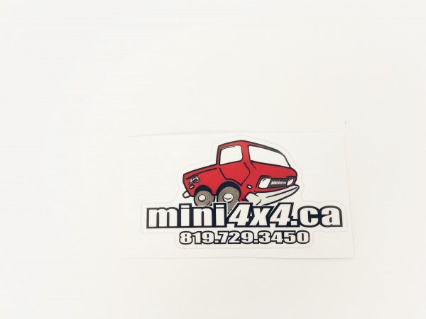 Autocollant logo Mini4x4