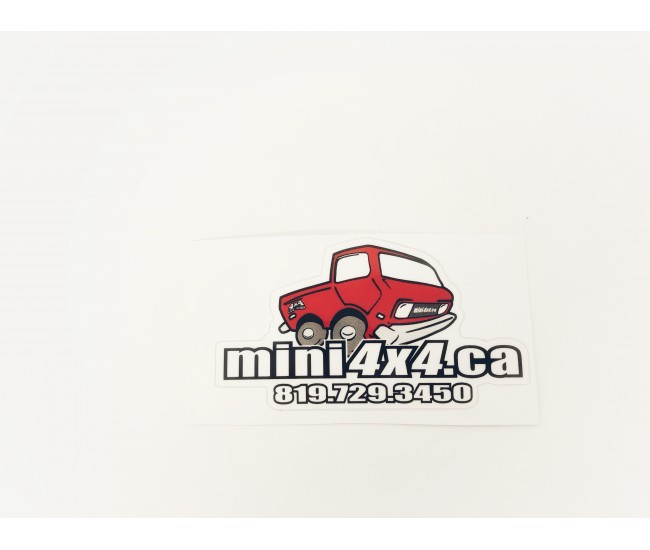 Autocollant logo Mini4x4