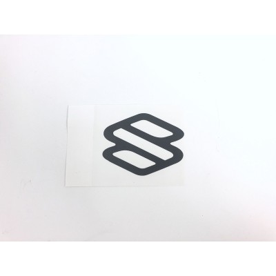 Sticker SUZUKI logo - charcoal