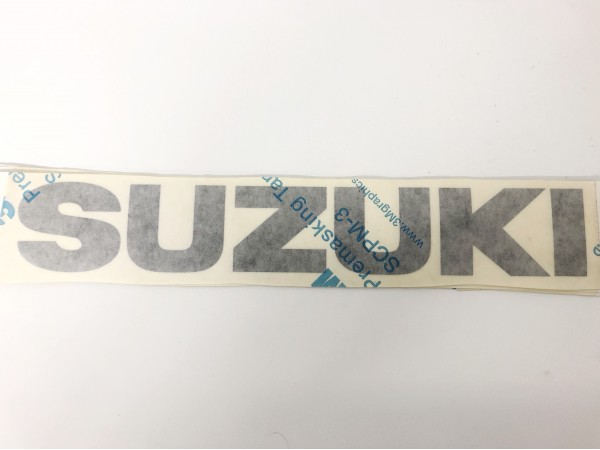 Autocollant SUZUKI - charcoal