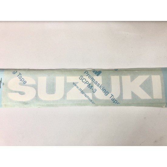 Sticker SUZUKI - white